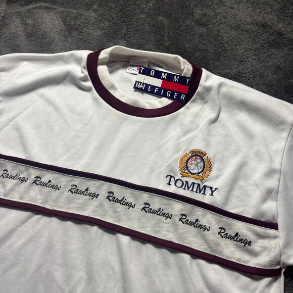 Tommy Hilfiger Other - Tommy Hilfiger T-Shirt Men’s Medium White NWT Vintage 80s